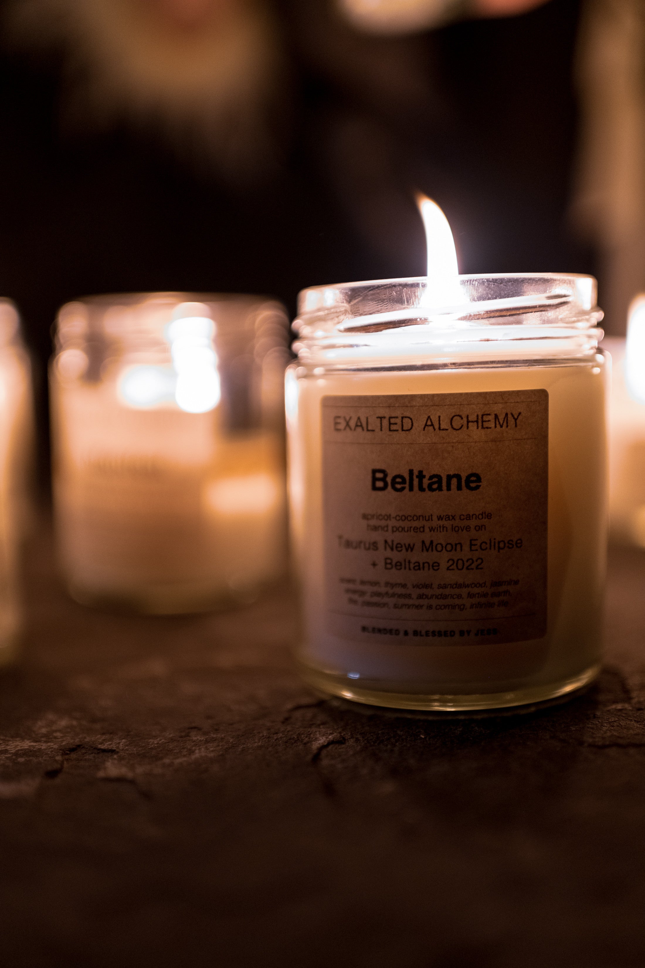 Beltane Candle